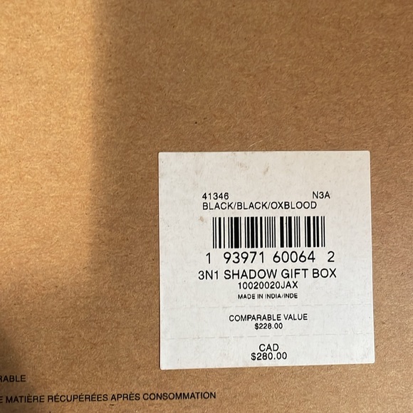 Coach Men’s Oxblood Black Wallet 3 piece gift set - Picture 7 of 7